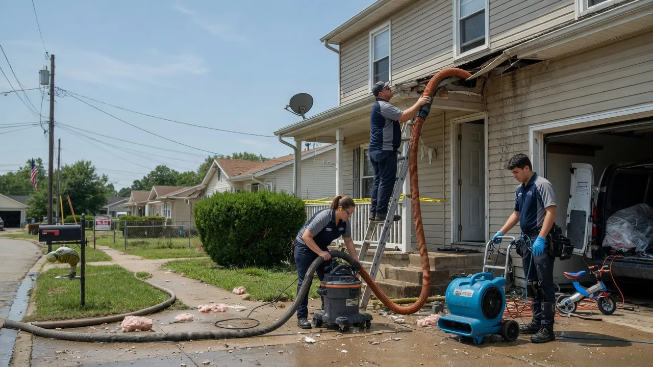 Water Damage Restoration in Hilbert, WI near me